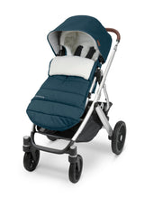 Load image into Gallery viewer, Mega babies sells the UPPAbaby Cozy Ganoosh in a soothing deep sea shade.
