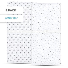 Load image into Gallery viewer, Ely&#39;s &amp; Co. Waterproof Cradle Sheet/ Changing Pad Cover - 2 Pack
