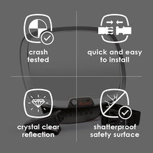 Load image into Gallery viewer, Diono Easy View Plus Car Mirror with LED Remote Light
