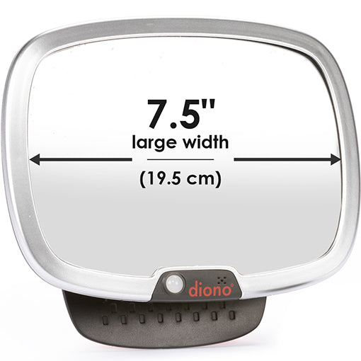 Diono Easy View Plus Car Mirror with LED Remote Light