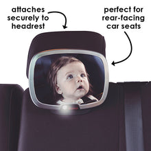 Load image into Gallery viewer, Diono Easy View Plus Car Mirror with LED Remote Light
