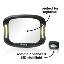Load image into Gallery viewer, Diono Easy View XXL Car Mirror with Dual LED Lights
