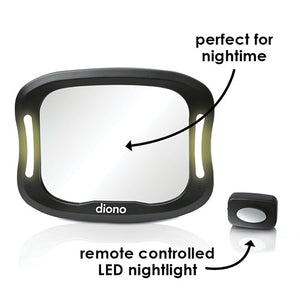 Diono Easy View XXL Car Mirror with Dual LED Lights