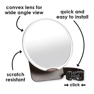 Diono Easy View Back Seat Car Mirror