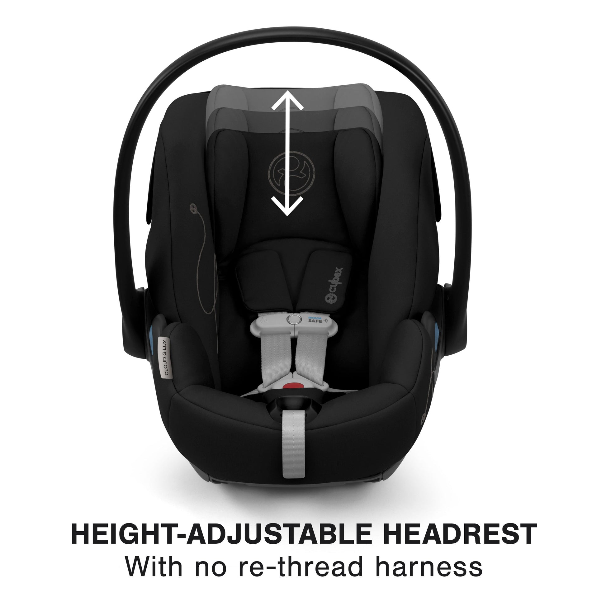 cybex cloud g lux sensorsafe Cybex Cloud G Lux Comfort Extend Infant Car Seat – Swaddles Baby