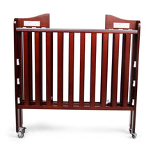 Load image into Gallery viewer, First Essentials Amber Curved Top Portable Mini Crib
