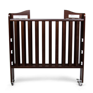 First Essentials Amber Curved Top Portable Mini Crib