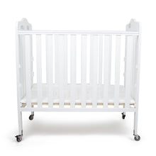 Load image into Gallery viewer, First Essentials Amber Curved Top Portable Mini Crib
