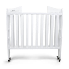 Load image into Gallery viewer, First Essentials Amber Curved Top Portable Mini Crib
