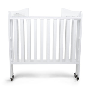 First Essentials Amber Curved Top Portable Mini Crib