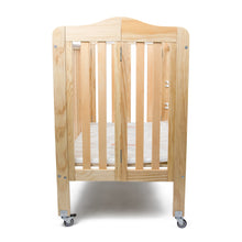 Load image into Gallery viewer, First Essentials Amber Curved Top Portable Mini Crib
