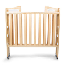 Load image into Gallery viewer, First Essentials Amber Curved Top Portable Mini Crib
