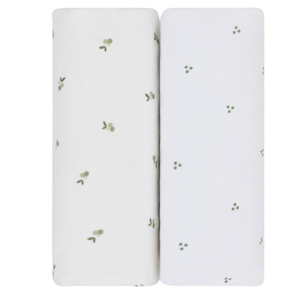 Ely's & Co. Waterproof Pack N Play/ Porta Crib Sheet - 2 Pack