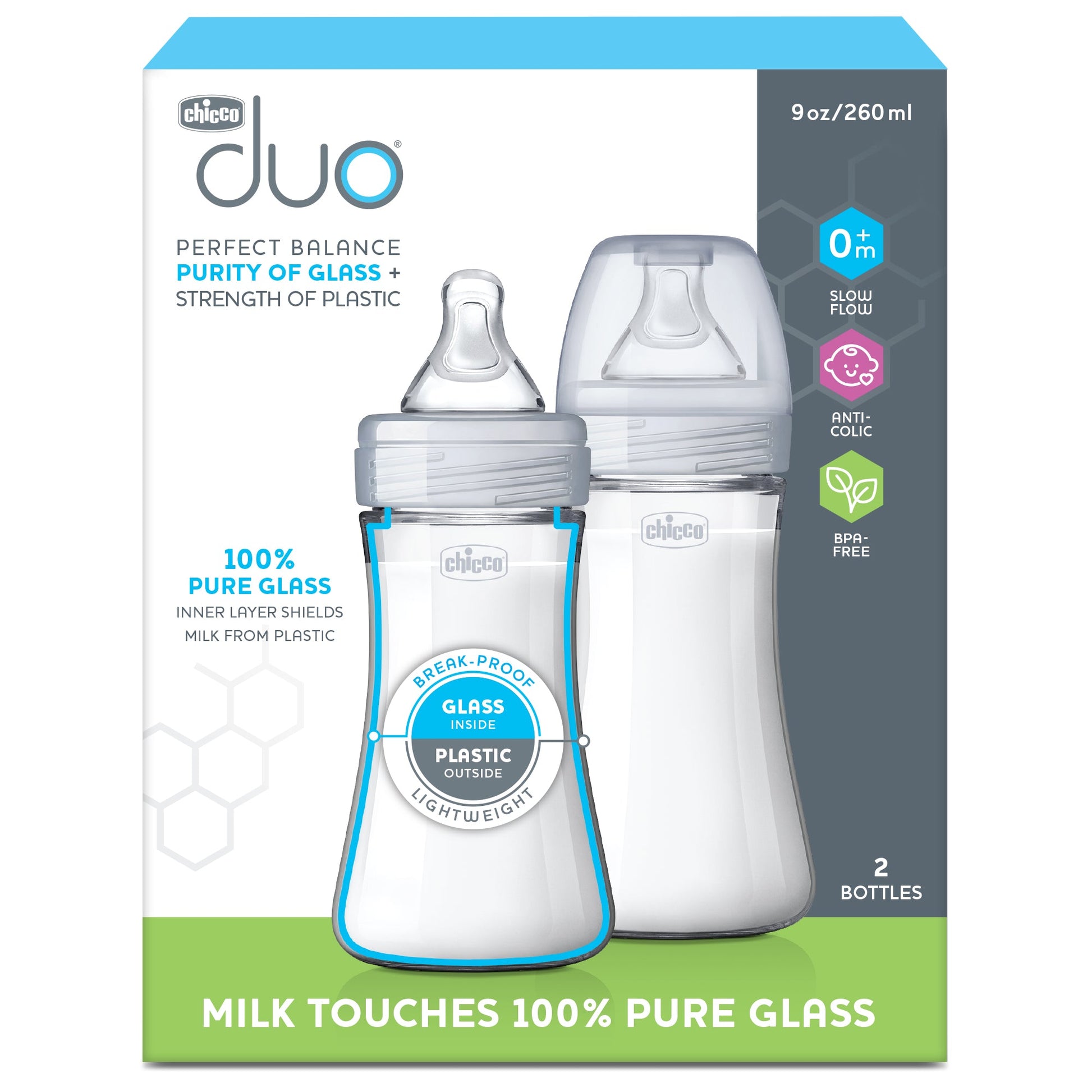 Glass Bottles Best Baby Bottles For Colic And Gas Chicco Duo