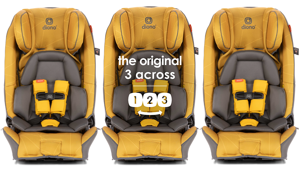 Diono Radian 3RXT All In One Convertible Car Seat Swaddles Baby