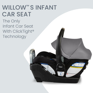 Britax Willow™ S Infant Car Seat with Alpine Base