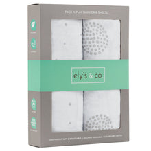 Load image into Gallery viewer, Ely&#39;s &amp; Co. Cotton Pack N Play/ Porta Crib Sheet - 2 Pack
