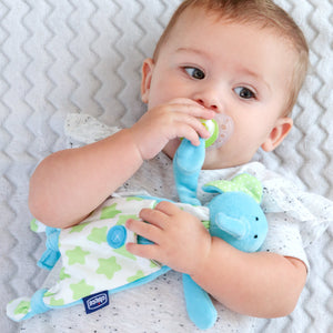 Chicco Pocket Buddies Soft Pacifier Lovey