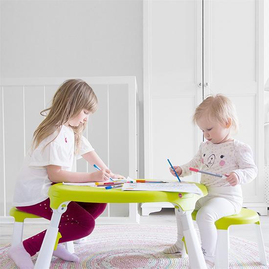 Oribel PortaPlay Activity Center + Stools Combo