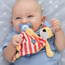 Load image into Gallery viewer, Chicco Pocket Buddies Soft Pacifier Lovey
