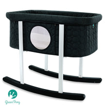 Load image into Gallery viewer, Created from washable material, Mega babies’ Green Frog bassinet can be easily cleaned.
