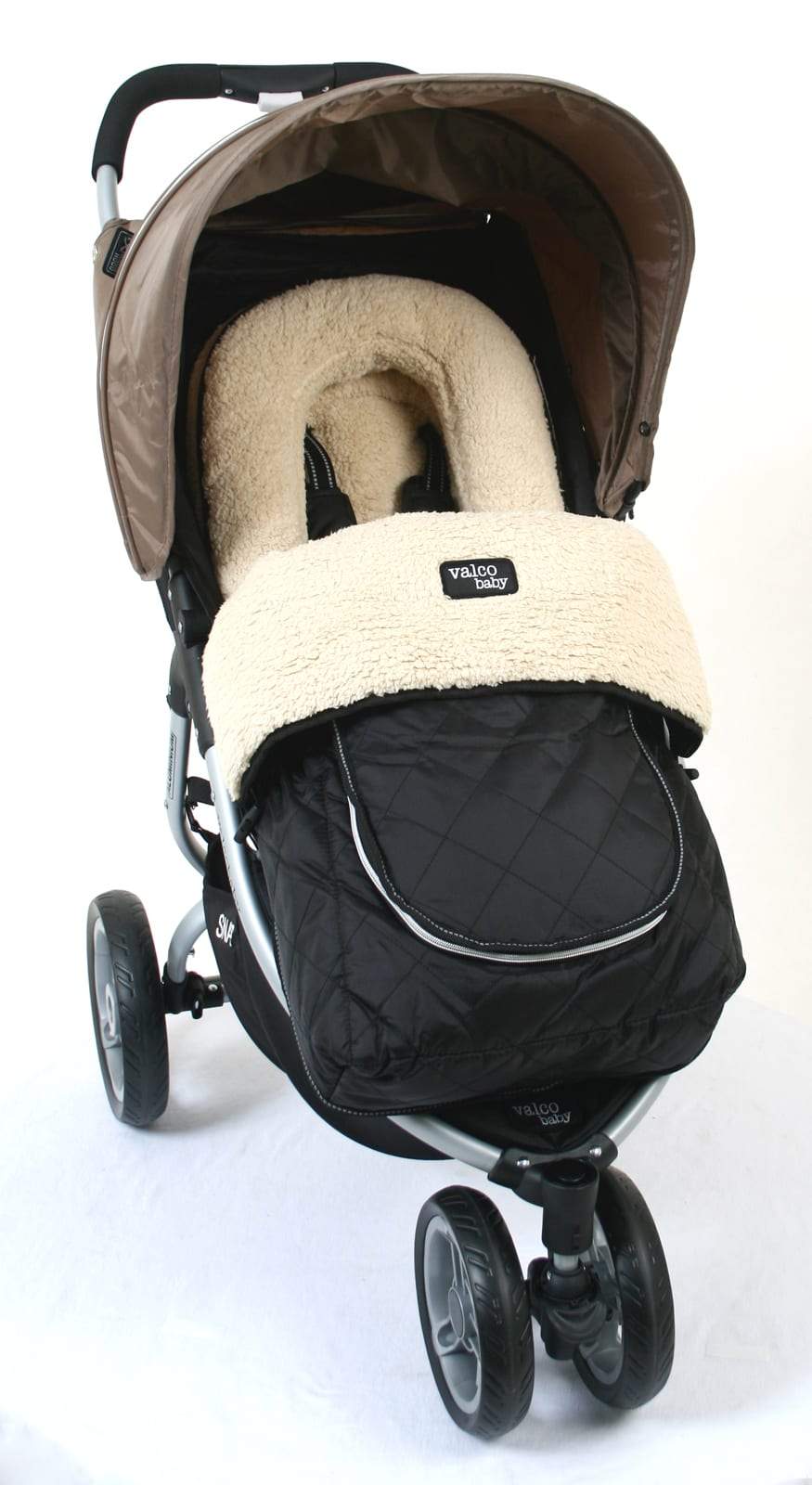 Valco Baby Universal Deluxe Footmuff Swaddles Baby