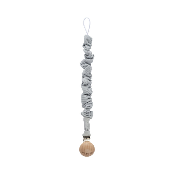 Ely's & Co. Solid Ribbed Paci Clip