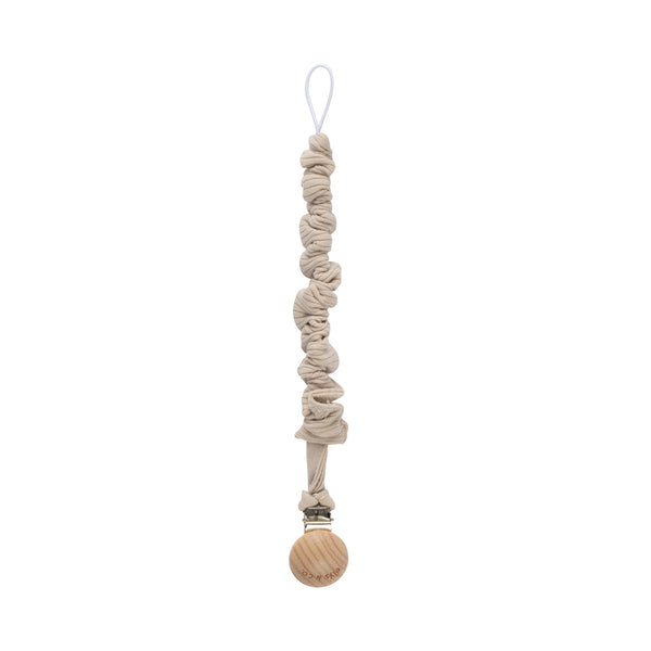 Ely's & Co. Solid Ribbed Paci Clip