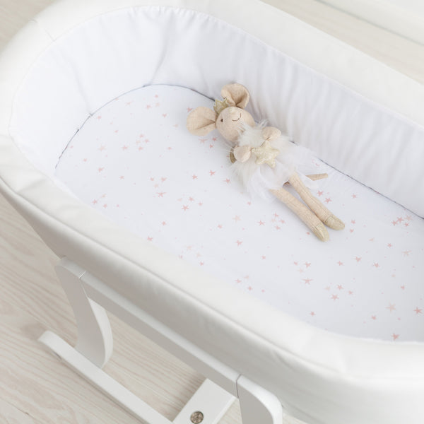 Ely's & Co. Cotton Bassinet Sheet - 2 Pack