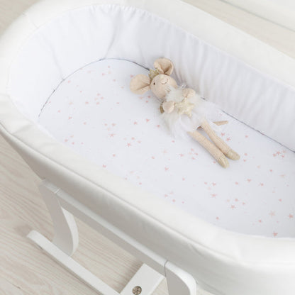 Ely's & Co. Cotton Bassinet Sheet - 2 Pack
