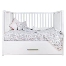 Load image into Gallery viewer, HushCrib 3-in-1 Convertible Crib With Trundle and Mattress Bundle
