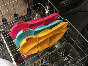 Innobaby Din Din SMART Silicone Suction Divided Plate - Chicken