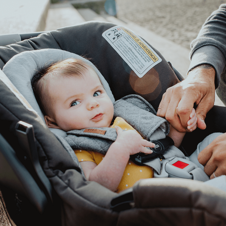 JJ Cole Reversible Body Support Swaddles Baby