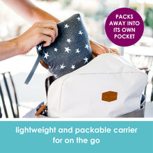 Load image into Gallery viewer, JJ Cole Luma Packable Carrier – 4-Position Baby Carrier
