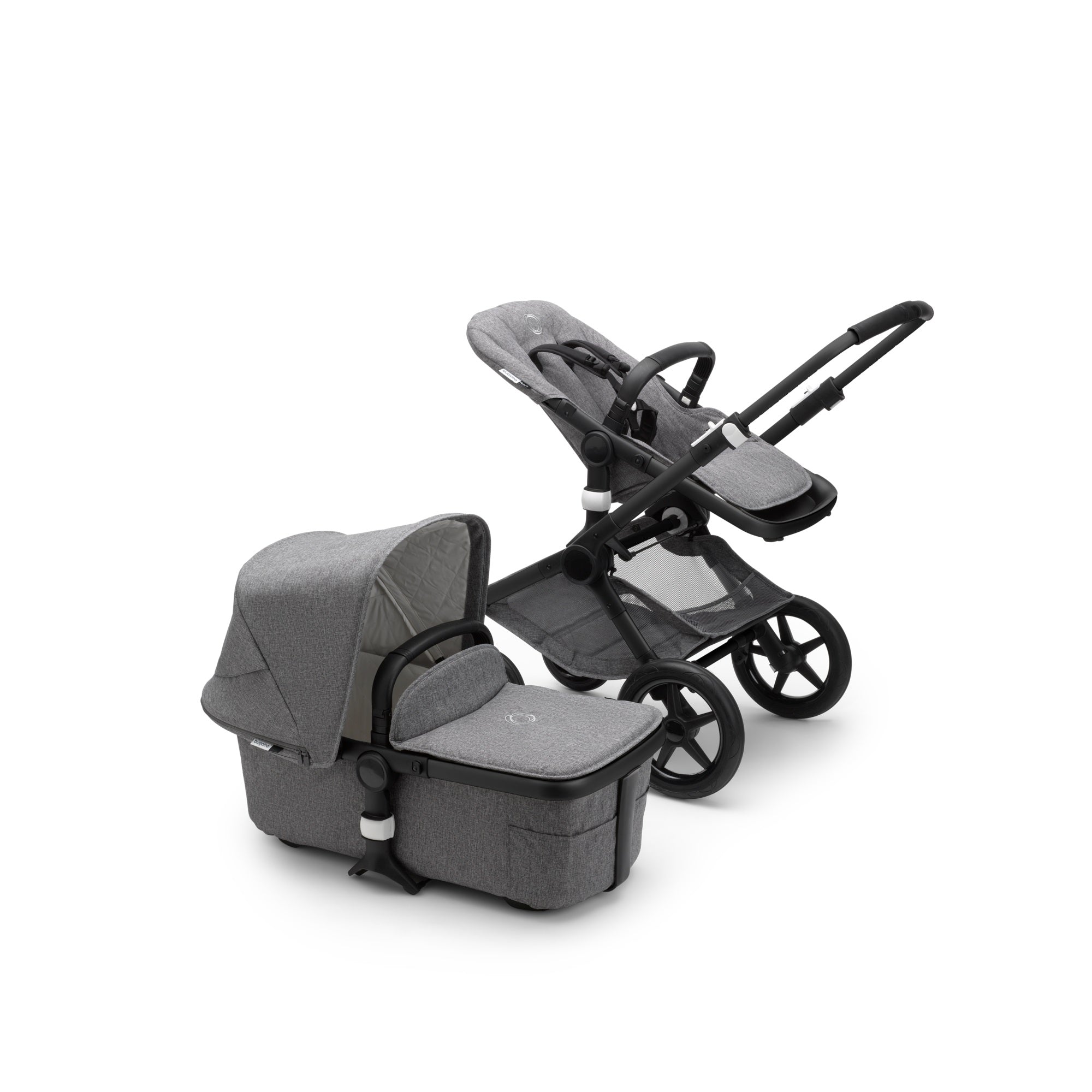 Bugaboo fox classic grey melange discount