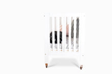 Load image into Gallery viewer, First Essentials Ruby Flat Top Portable Mini Crib
