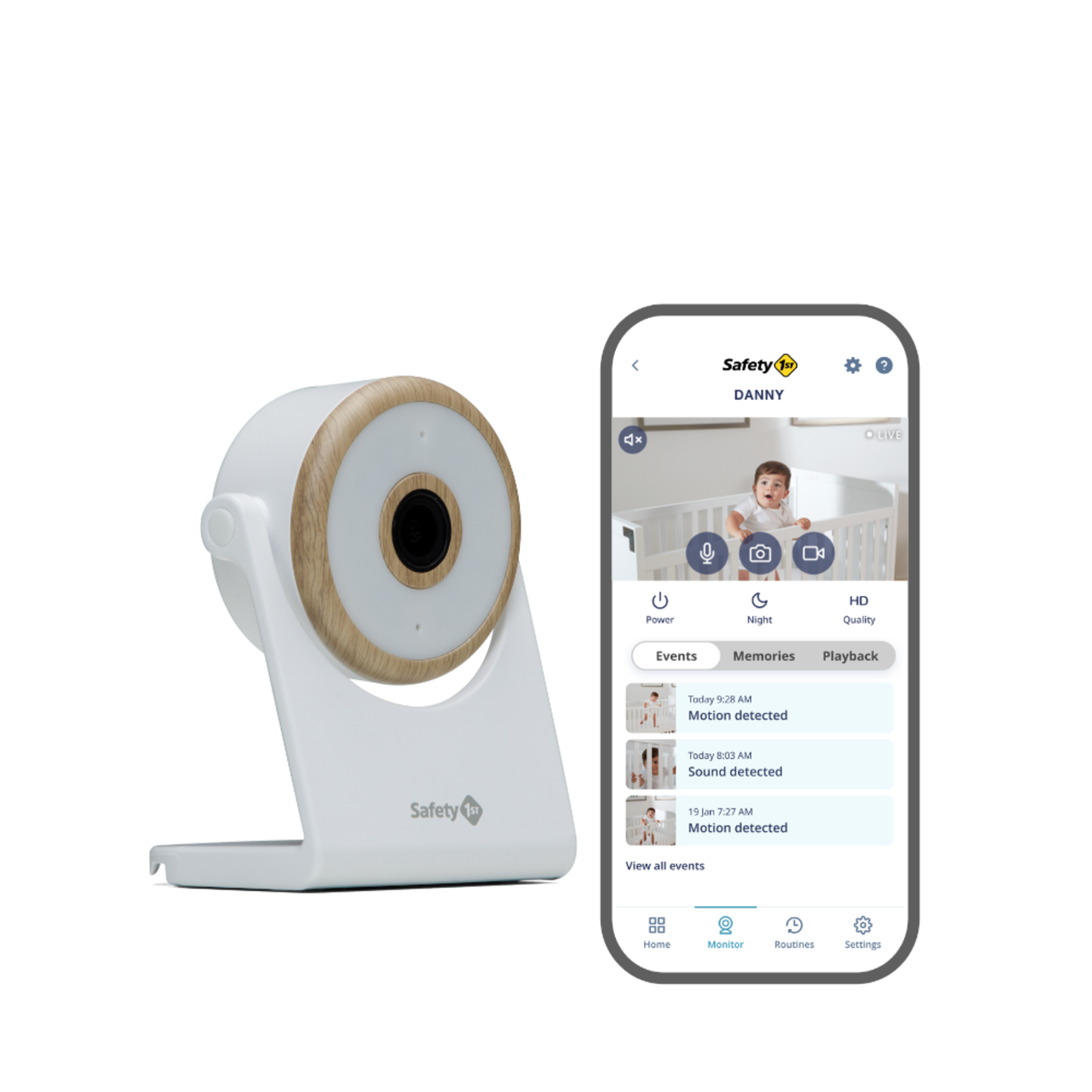 Safety 1ˢᵗ WiFi Baby Monitor