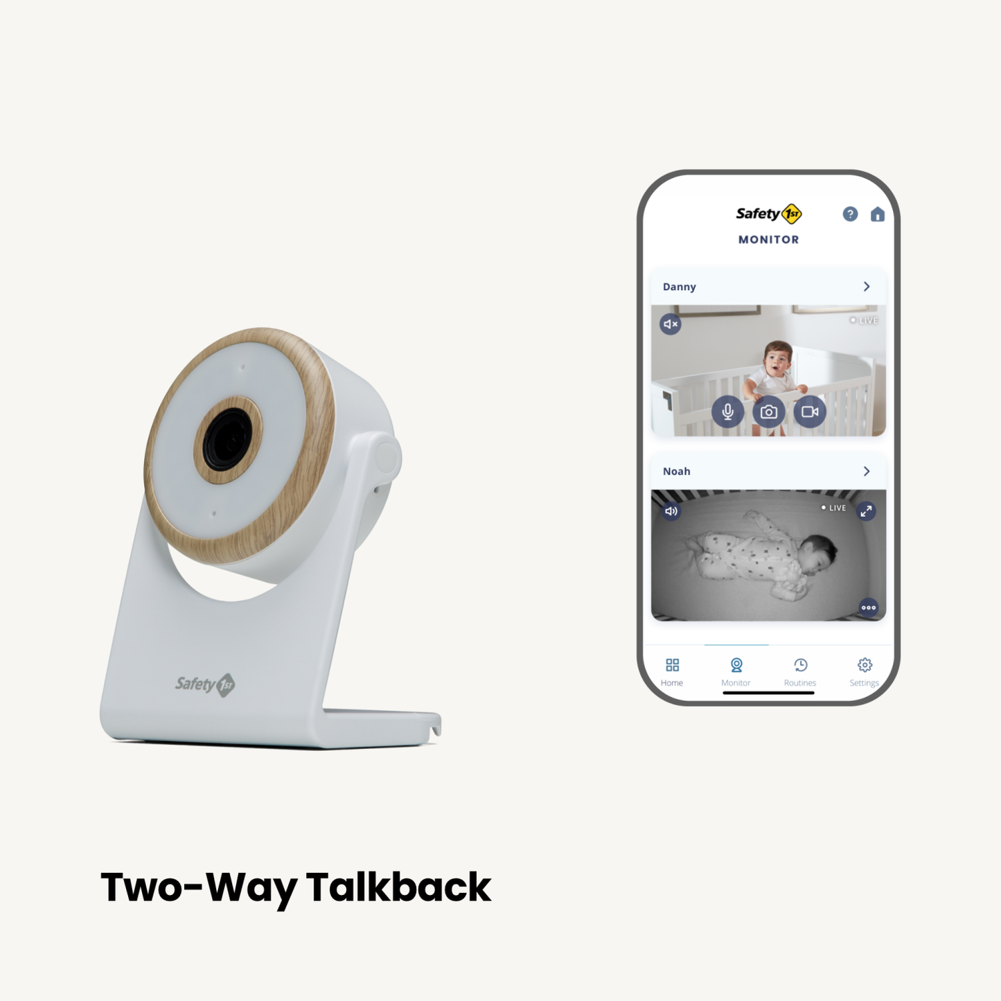 Safety 1ˢᵗ WiFi Baby Monitor