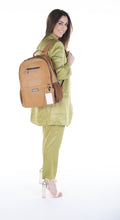 Load image into Gallery viewer, Childhome Care Backpack Leather-look Brown
