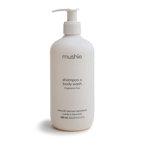 Mushie Baby Shampoo & Body Wash (400 mL)