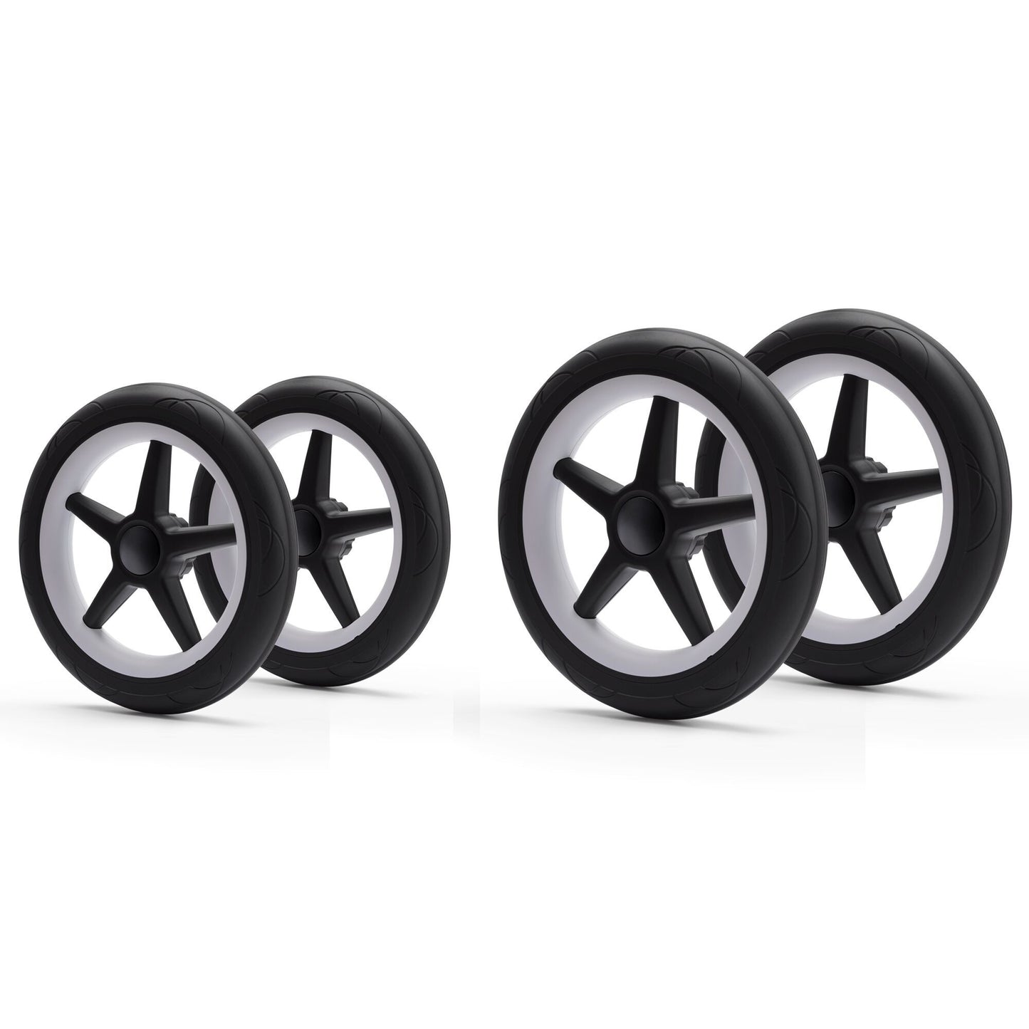 bugaboo wheels donkey Bugaboo Donkey/Buffalo wheel replacement set (4 wheels)