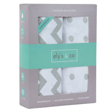 Load image into Gallery viewer, Ely&#39;s &amp; Co. Waterproof Cradle Sheet/ Changing Pad Cover - 2 Pack

