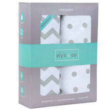 Load image into Gallery viewer, Ely&#39;s &amp; Co. Waterproof Crib Sheet - 2 Pack
