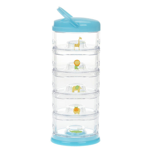 Innobaby Packin' SMART Stackables Formula Dispenser And Snack Case - 5 Tier - Mega Babies