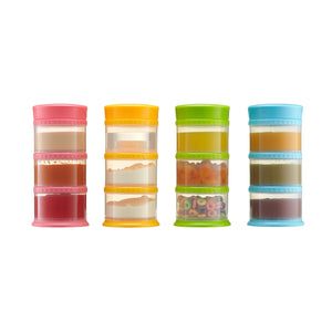 Innobaby Packin' SMART Stackable Storage System For Formula, Snacks, And More - 3 Tier