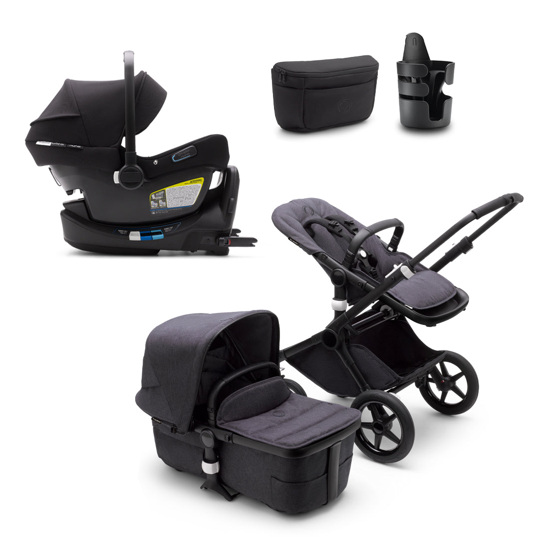 Bugaboo Fox 3 Styled By You Pushchair - Graphite/Grey Melange