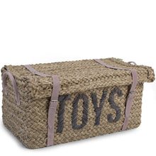 Load image into Gallery viewer, Childhome Set of Two Rattan Storage Baskets  + Straps
