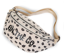 Load image into Gallery viewer, Childhome Banana Bag Canvas Leopard
