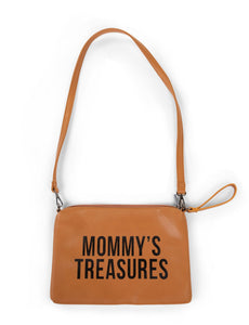 Childhome Mommy Clutch Leather Look Brown