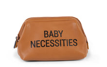 Load image into Gallery viewer, Childhome Leather Look Baby Necessities Toiletry Bag
